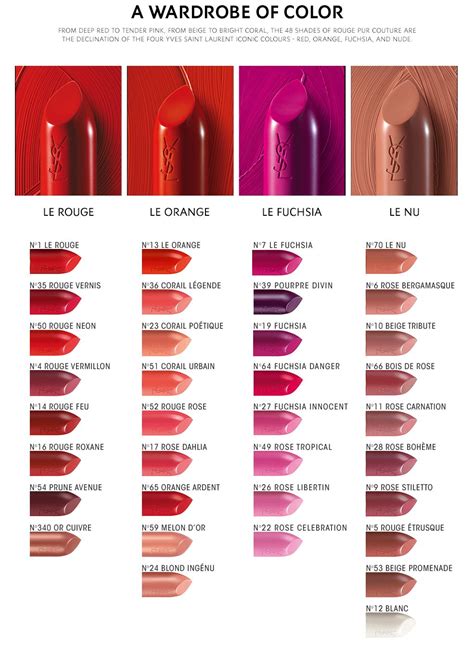 ysl dark purple lipstick|ysl lipstick color chart.